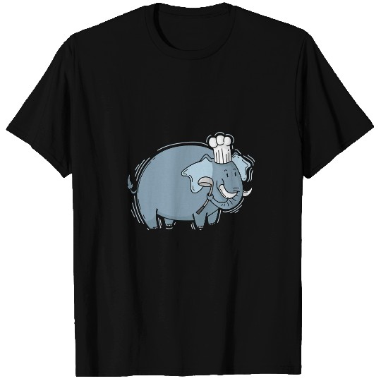 Elephants Lover as a Star Chef T-Shirts