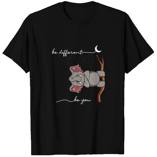 Elephants Lover Autism Be Different Elephant Men Women Be You Autism Elephant T-Shirts