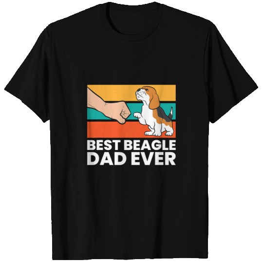 Best Beagle Dad Ever Funny Beagle Dog Dad T-Shirts