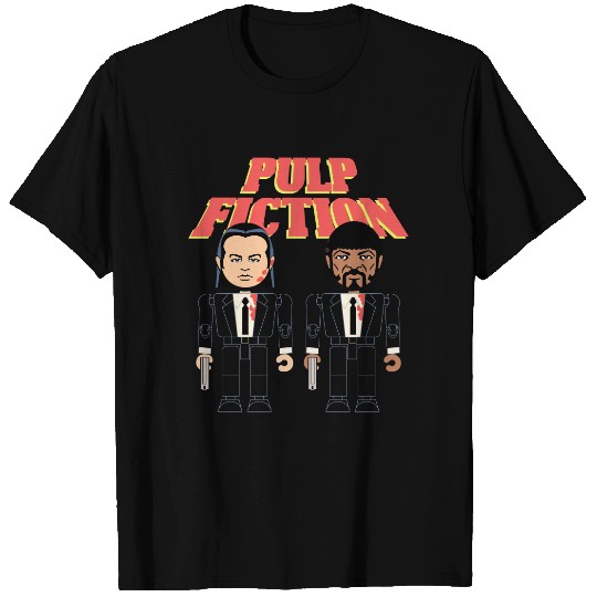 Vintage Y2K 2000s Pulp Fiction Lego type short sleeve T-shirt