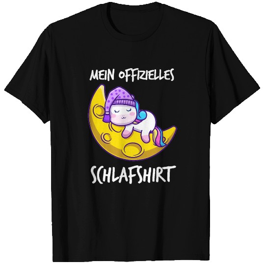 Unicorns My Official Sleep Cute Sleeping Unicorns Bed 1 T-Shirts