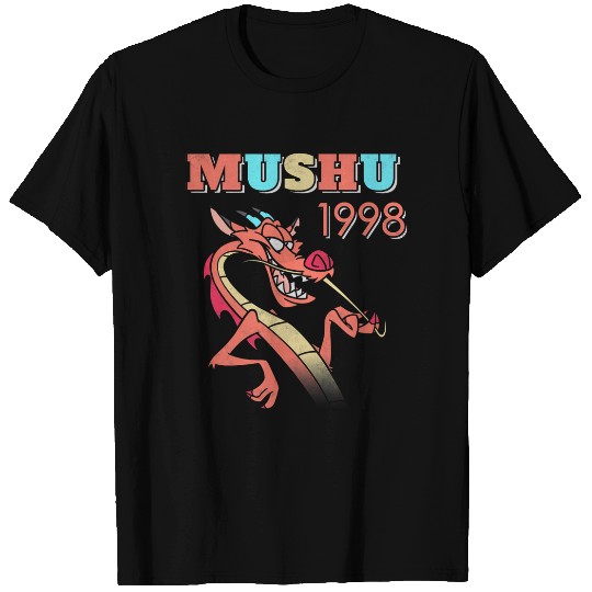 Disney Mulan Mushu 1998 Cool Dragon T-Shirts