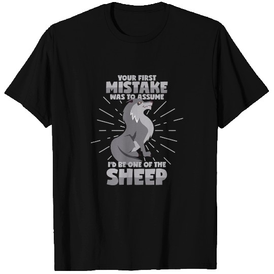 Sheep Lamb wolfs in Sheeps Clothing Ewe Sheeps T-Shirts