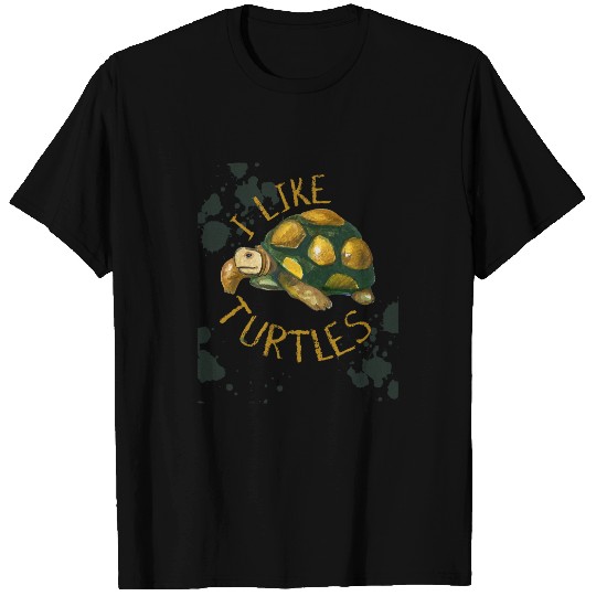 KV9 Turtle Lover Gift vintages I Like Turtles Turtles T-Shirts
