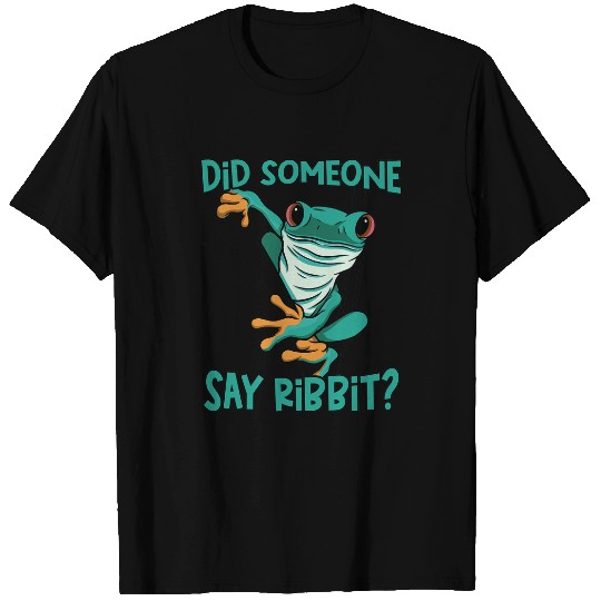 Frog Gift Red Eyed Tree Frog Ribbit Rainforest Poison Dart T-Shirts