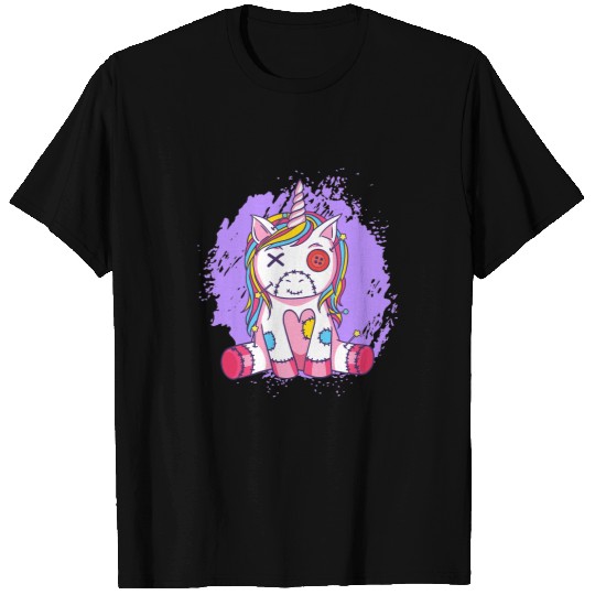 Unicorns Magical Rainbow Dolls Curse Witchcraft Black Magic T-Shirts