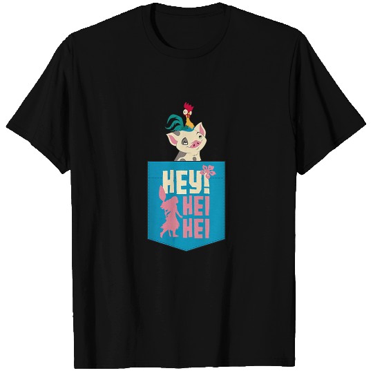 womens disney moana pua hey hei hei T-Shirts