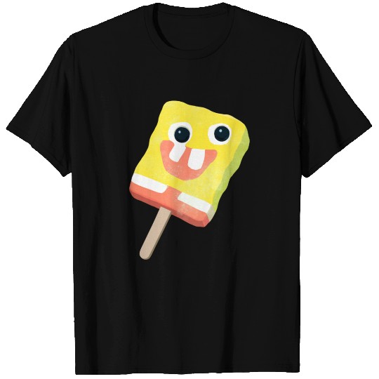 Sponge Popsicle Design Sticker - Spongebob - T-Shirt
