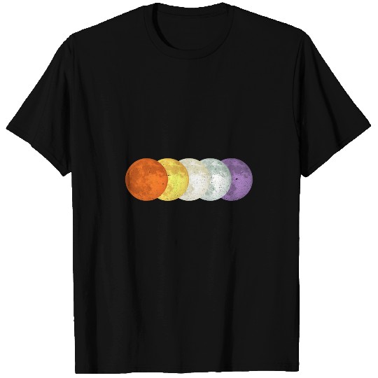 Astronauts Moon Retro Lunar Space Lover Solar System T-Shirts