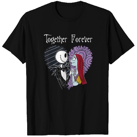 Disney The Nightmare Before Christmas Jack & Sally Together T-Shirts