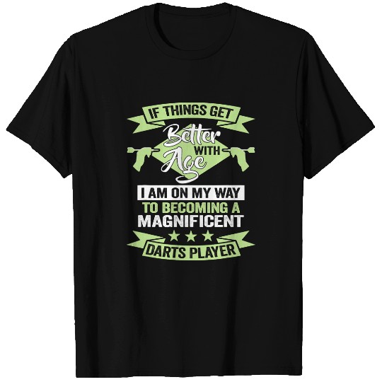 A magnificent Darts Player Dart Team Birthday Dart Player T-Shirts