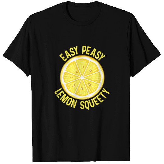 Funny Lemons Summer Lemonade Easy Peasy Lemon Squeezy T-Shirts