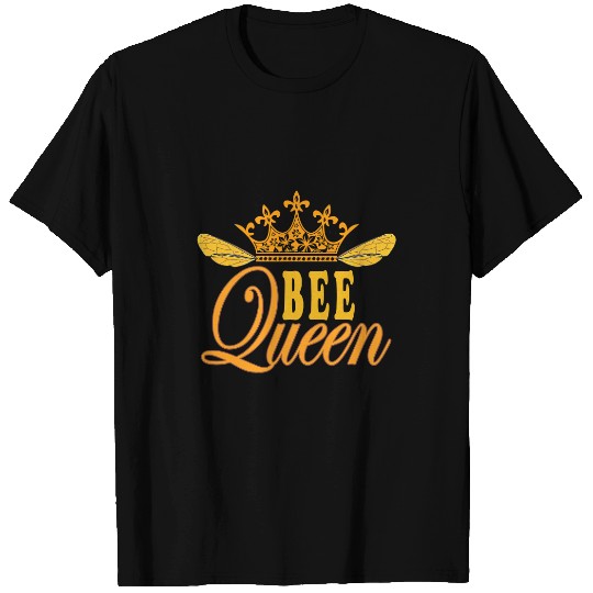 Bee Beekeeping Queen Bee Honey Crown Bee Hives Beekeeper Cute 107 Beekeeper T-Shirts