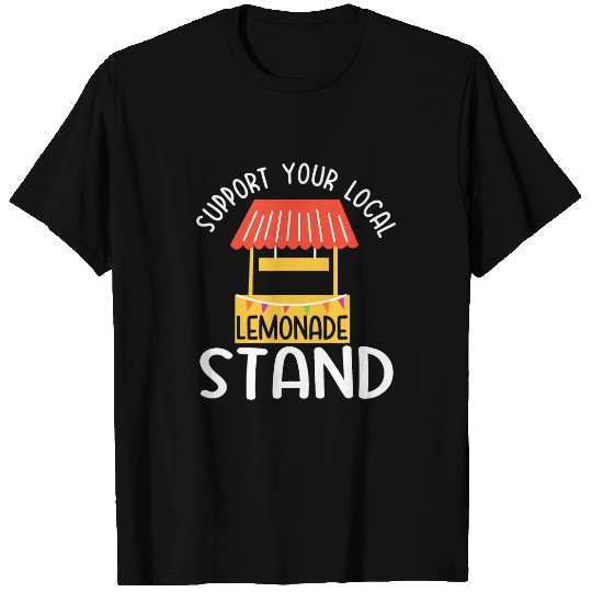 Funny Support Lemonade Stand Summer Lemon Drink T-Shirts