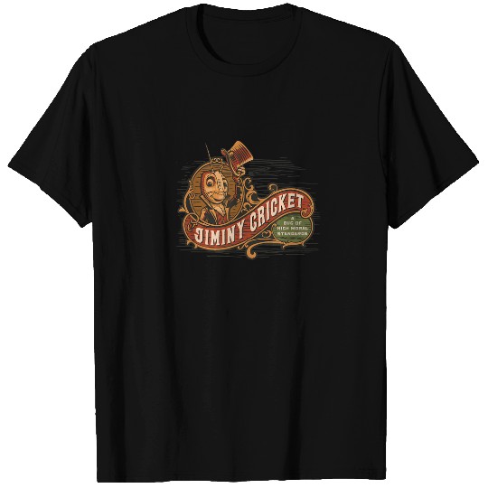 Disney Pinocchio Jiminy Cricket High Moral Stand T-Shirts