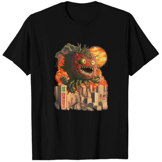 Anime Kaiju Tomatoes Broccoli Japan Monster T-Shirts