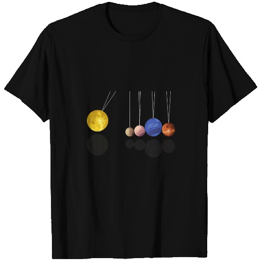 Astronomy Lover Planets pendulum solar system space science astronomy T-Shirts