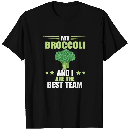 bests Broccoli Team Veggie Funny Broccoli Healthy Vegetable T-Shirts