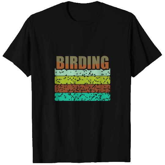 Birder Birding Bird Nerd Funny Bird Watching 4 T-Shirts