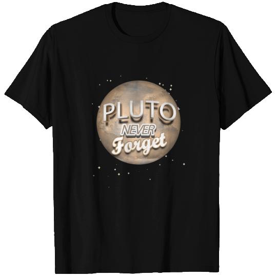 Astronomy Lover Pluto Never Forget Space Planetary Astronomy Astronomer T-Shirts