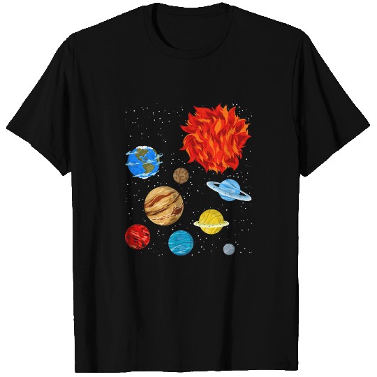 Astronomy Lover Space Science Galaxy Planets Solar System 5 T-Shirts