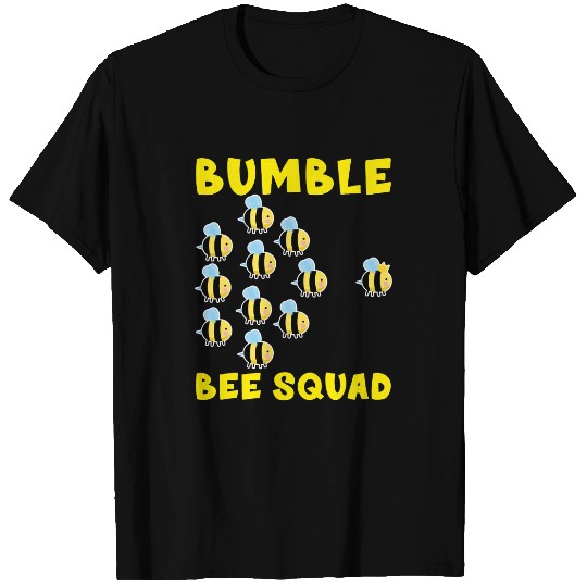 Bee Beekeeping Funny Bumble Bee Squad Friends Team Beekeeper T-Shirts