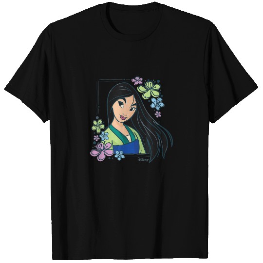 Disney Princess Mulan Flowers T-Shirts