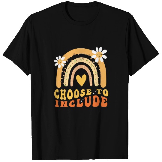Autistic Choose to Include Autism Teacher Special Education SPED T-Shirts