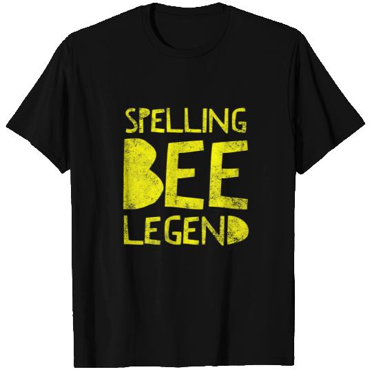 Bee Beekeeping Spelling Bee Legend Word Nerd Genius Quote Saying Spell 211 Beekeeper T-Shirts