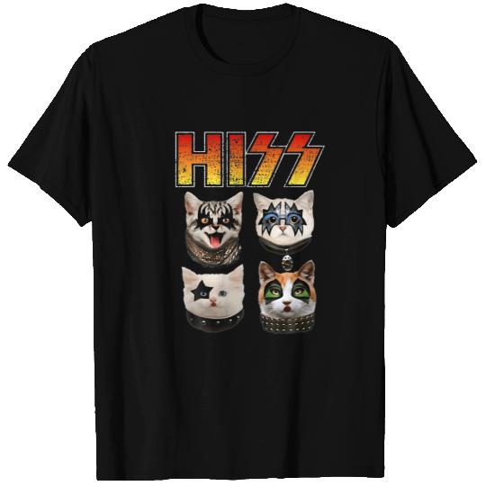 Cat Paws Hiss Funny T-Shirts