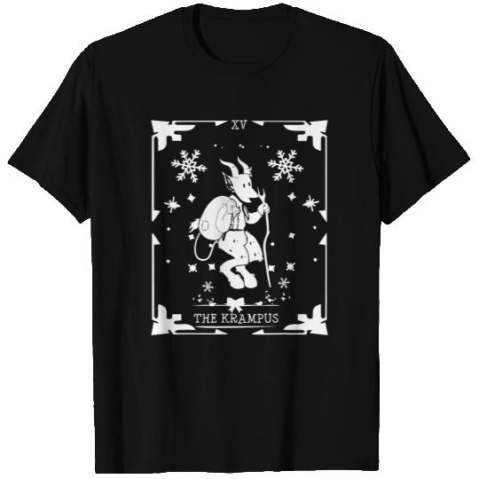 Goth Gothic Occult vintages Tarot Krampus Halloween T-Shirts