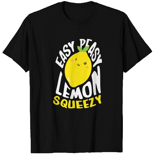 Easy Peasy Lemon Squeezy juice for a Lemonade Kids T-Shirts