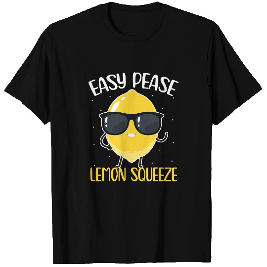 Easy Peasy Lemon squeeze Summer Citrus Juice and Refreshment T-Shirts