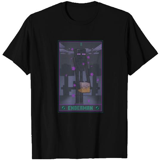 Minecraft Enderman Tarot T-Shirts