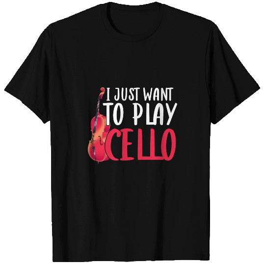 Cello Lover Musician Cellist Orchestra Cello Player Music Funny Cello T-Shirts