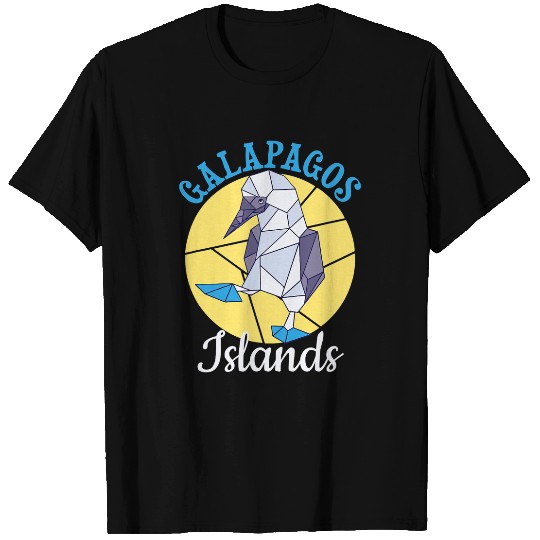 Galapagos Islands Seabird Blue Footed Booby Bird T-Shirts