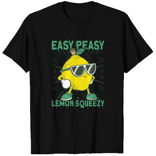 Easy Peasy Lemon Squeezy Lemonade Stand Crew 1 T-Shirts