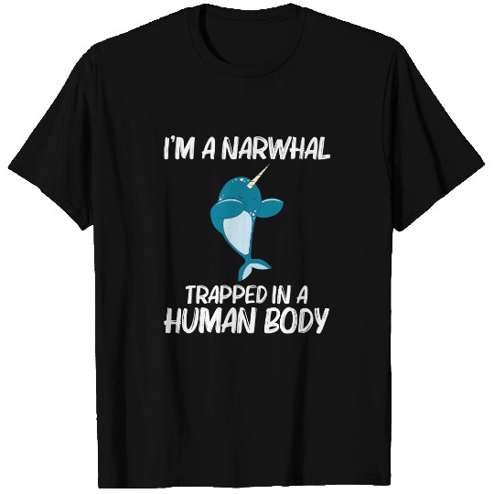 Narwhal Lover Funny Narwhal For Men Women Narwhale Sea Unicorns Fish Whale 2 18 T-Shirts