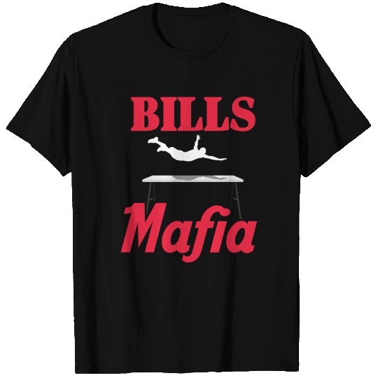Bills Mafia Jump on table slamming sport casual T-shirt