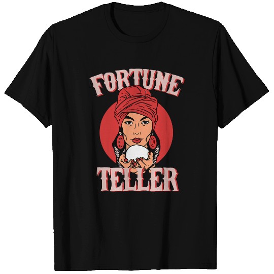 Fortune Telling Tarot Card Black Magic Witchcraft Shaman T-Shirts