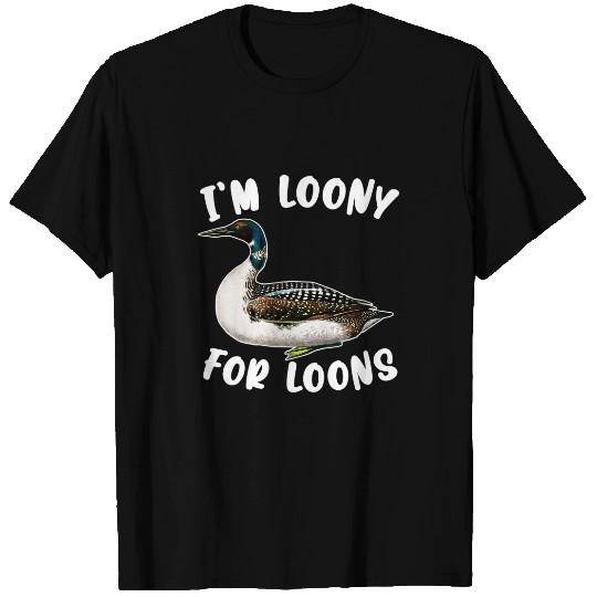 Funny Loon Bird Lover Birding Birdwatching T-Shirts