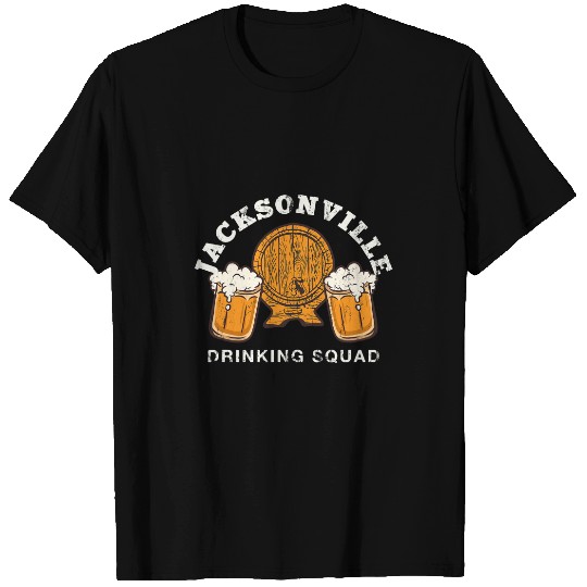 Jacksonville Drinking Squad Florida Homebrewing FL Brewery T-Shirts