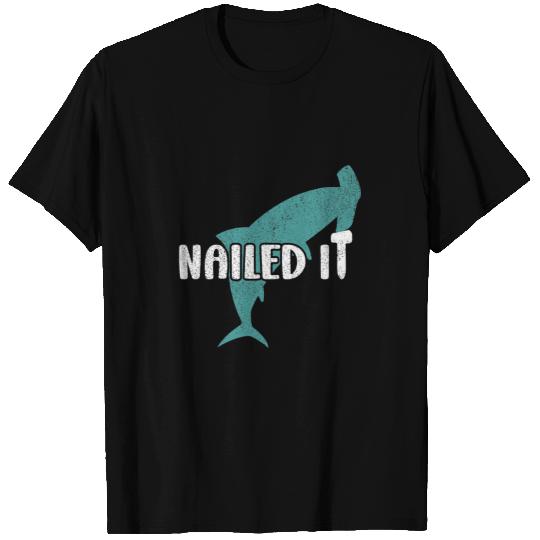 Ocean Shark Nailed It Hammerhead Shark 2 T-Shirts