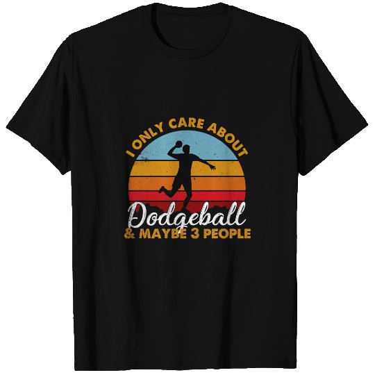 Retro Style Sunset Dodgeball T-Shirts