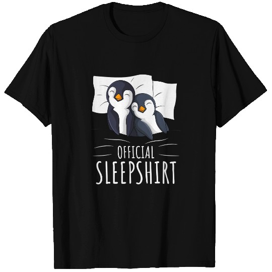 Penguin Sleeping Penguin Lover Napping Official Sleep 65 Penguins T-Shirts