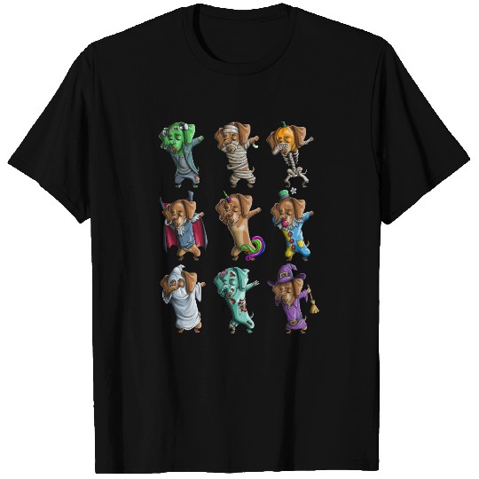 Wiener Halloween Lover Dachshund Doxie T-Shirts