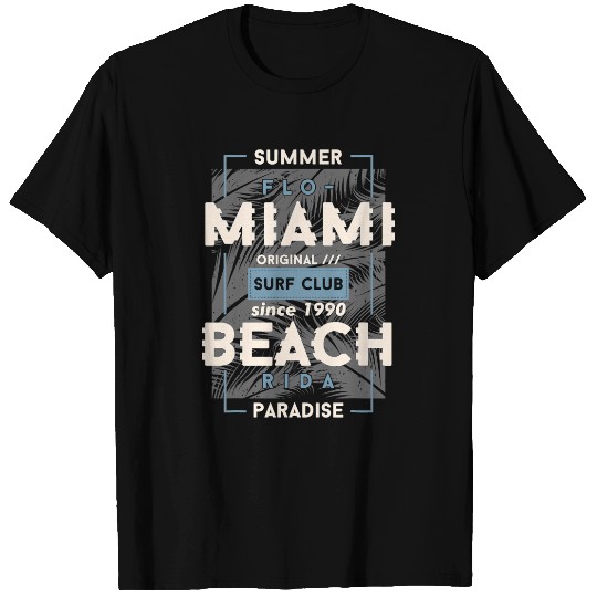 Miami Beach Florida Summer Paradise T-Shirts