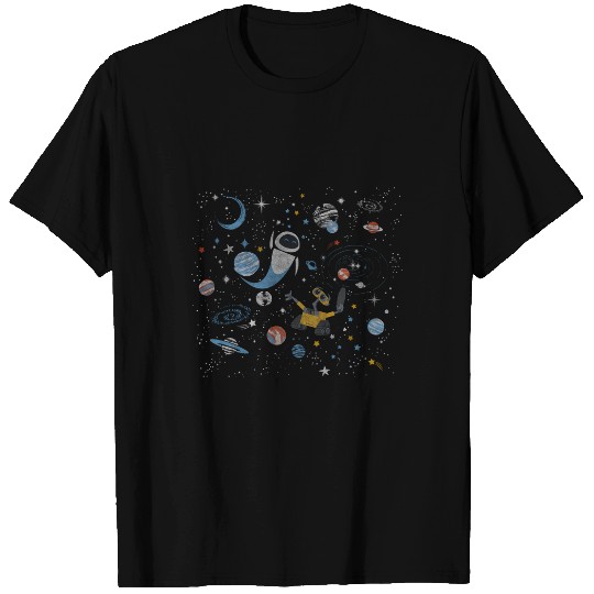 Disney Pixar Wall-E Eve In Space T-Shirts