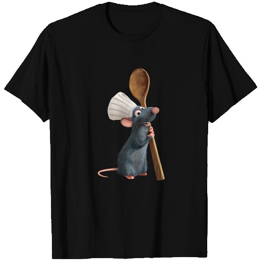 Disney Pixar Ratatouille Chef Remy With Spoon T-Shirts