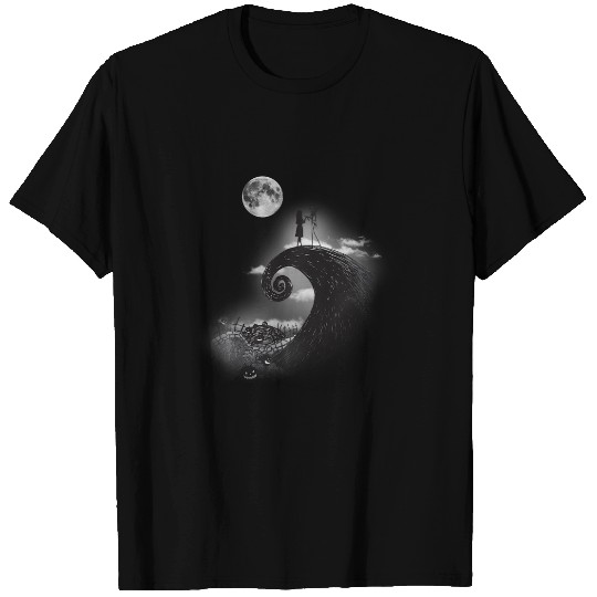 Disney Nightmare Before Christmas Jack And Sally T-Shirts